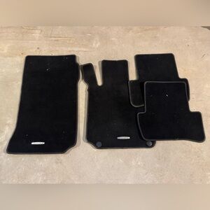 Black Car Floor Mats for 2012 Mercedes-Benz C-300